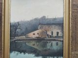 a picture of a painting hanging on a wall