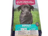 an image of a bag of eukanubaa adult dry dog food on a white background