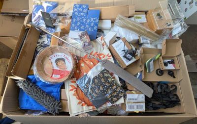 240 / 1 palette de 94 kg de mix (plumeau microfibres t…