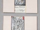 Trois œuvres d'art différentes sont représentées sur une feuille de papier