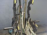 a machine that is working on a piece of metal