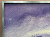 une photo d'une photo d'une vague dans l'océan