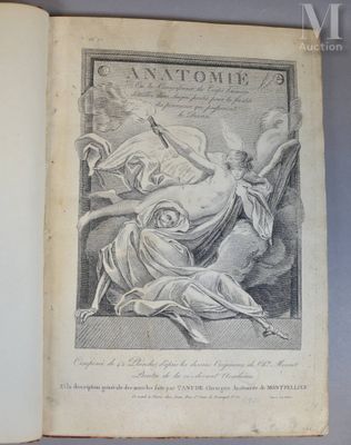 un vieux livre avec le dessin d'un homme sur un cheval
