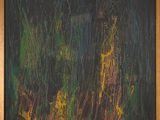 une image représentant un tableau représentant une forêt avec des arbres en arrière-plan