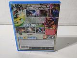 a close up of a blu - ray game case on a white surface