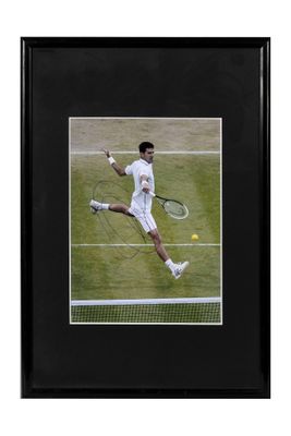 TENNIS Novak DJOKOVIC Photo signée par le joueur. - Photo 1