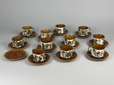 BOCH La Louvière. Parite de service à café modèle Argenteuil…