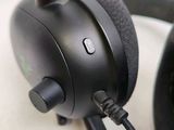 a close up of a pair of headphones on a table