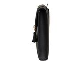 the small black bag is open and ready to be used