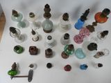 a lot of small glass objects on the table