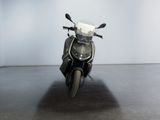 a motorcycle that is parked in a room