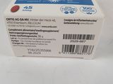 the back of a box of pills on a white surface