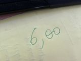 a piece of paper that has been written on a keyboard