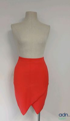 ALEXANDER WANG - Jupe rose asymétrique - Taille M - Neuf - C…