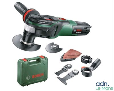 Meuleuse d'angle filaire Bosch avec accessoires