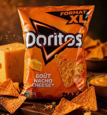 Lot de 45 paquets de chips DORITOS maxi format 272 gr DDM 02…