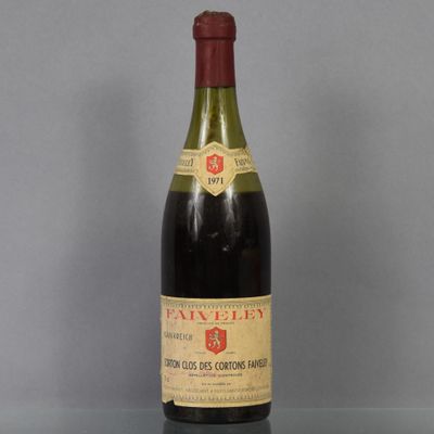 une bouteille de vin posée sur une table