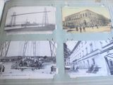 un livre contenant des photos de personnes et de bâtiments