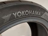 a close up of a tire with the word yokohama written on it