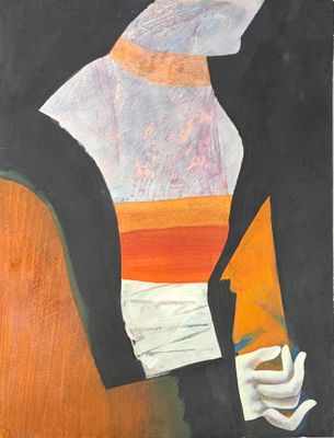 an image of a painting of a woman holding a book