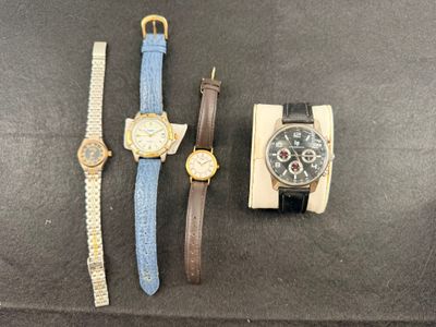 Un lot de montres : - Montre Lip chronographe. - Photo 1