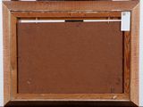 an image of a picture frame with a picture hanging on a wall