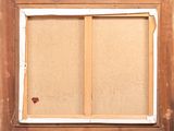 an image of a picture of a window frame with a red heart on it