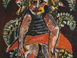 une image d'un tableau représentant une femme assise sur une chaise