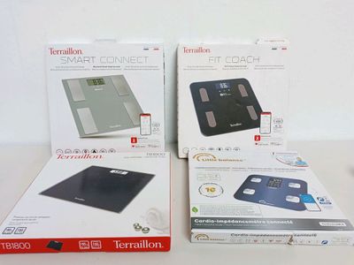 Lot de 4 pèse personne et impédancemètres - TERRAILLON - LIT…