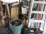 a room with a lot of things that are in it