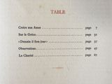 a menu for a restaurant on a table in a restaurant