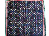 louis vuitton silk scarf with multicolored monograms
