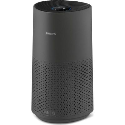 Le purificateur d'air intelligent Philips est disponible en noir.