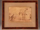 an image of a painting of a group of people in a landscape