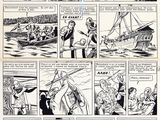 a page from the story of the pirates of the caribbean