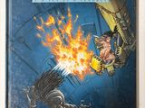 la couverture d'une bande dessinée sur laquelle figurent un homme et une femme en train de se battre