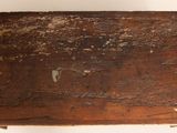 a piece of wood that is sitting on a table