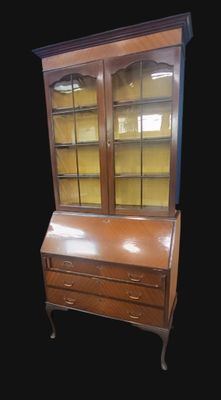 Bureau bibliothèque de style anglais