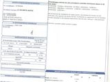 a picture of a car registration form with a check mark