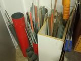 a lot of tools that are sitting on the floor