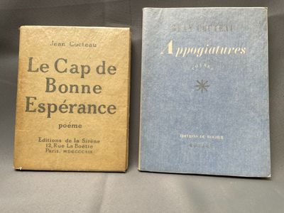 Ensemble de deux ouvrages: - COCTEAU (Jean) : Le cap de Bonn… - Photo 1