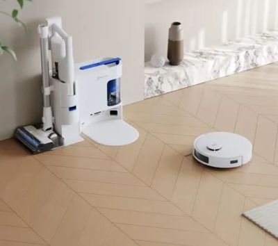 Aspirateur Robot + Balai avec Station - ECOVACS DEEBOT N20 C…