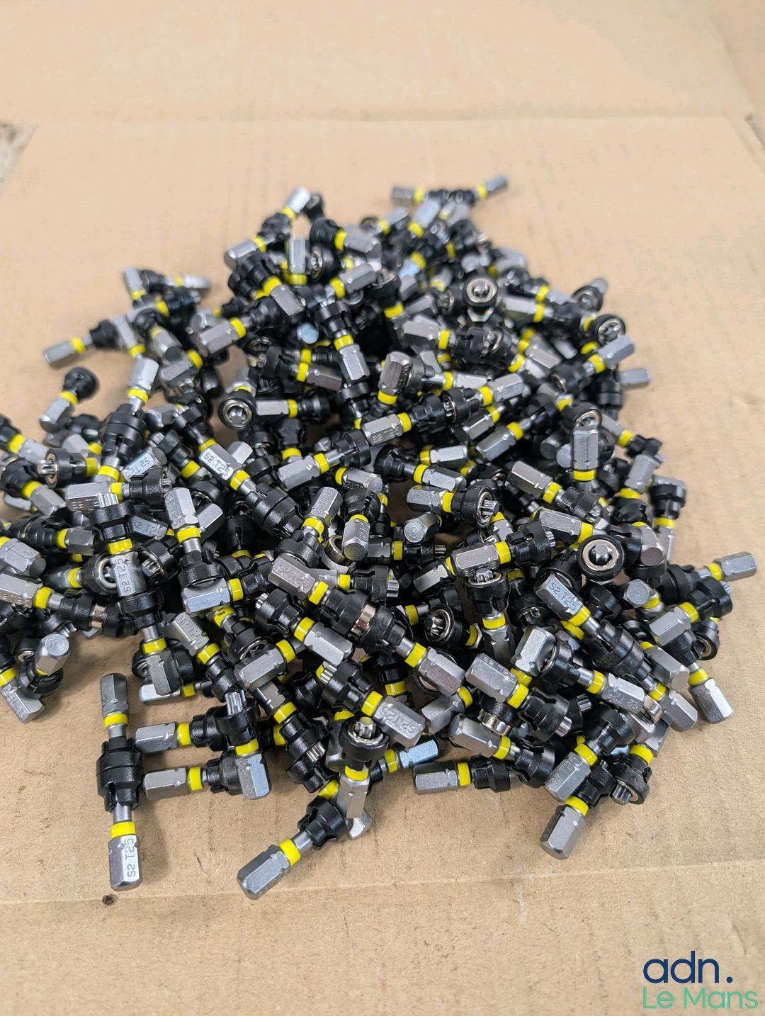 Lot de 1,8 kg d'embouts magnétiques T25 vendu en l'état.