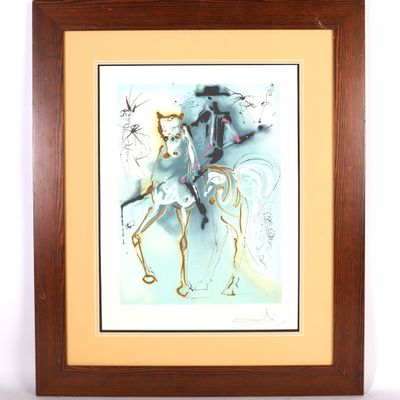 LITHOGRAPHIE "LE PICADOR" d'après Salvador DALI (1904-1989)