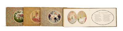 three books that have pictures of people on them