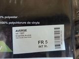 a bag of polyester fabric on a table