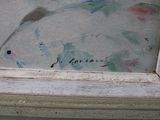 a picture of a painting on the wall of a building
