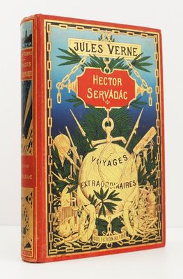 la couverture du roman « Jules Verne », de Victor Sevaac