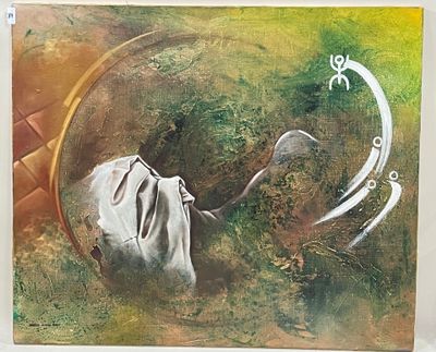 Maurice OLIMBO NDJAVE (1974-). "Nudité cachée".