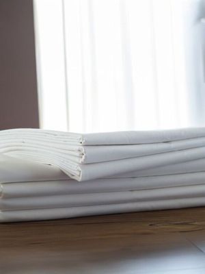 Lot de 10 Draps Plats GRANJARD DPCB 180x310cm - 48% Coton 52… - Photo 1